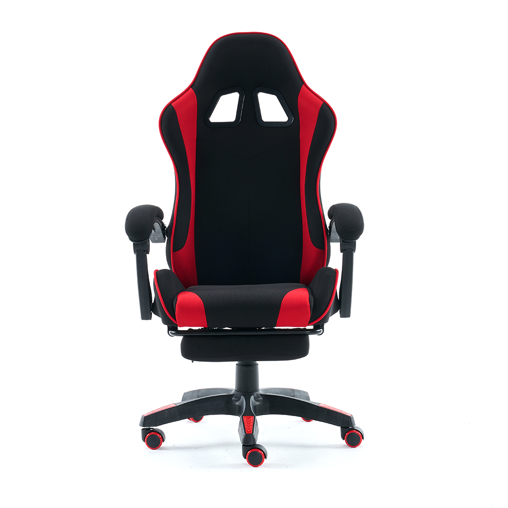 5139 Kerusi Permainan dengan Footrest, Kerusi Swivel Boleh Laras